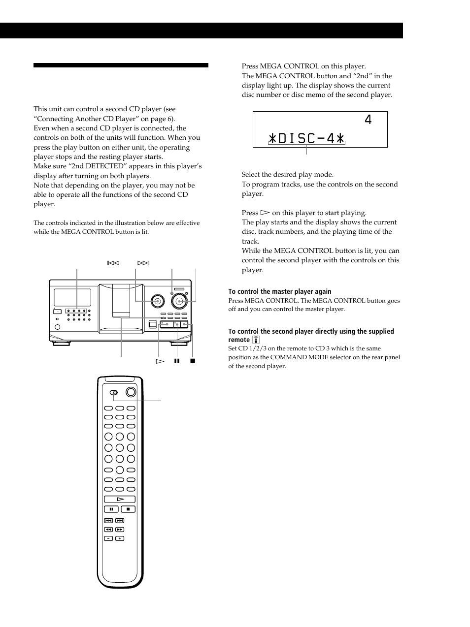 Playing cds getting started, Playing cds 1 | Sony CDP-CX335 User Manual | Page 21 / 36