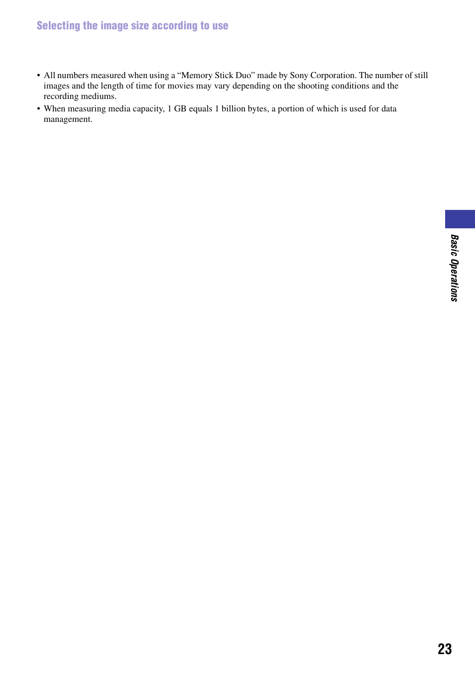 Sony NSC-GC1 User Manual | Page 23 / 83