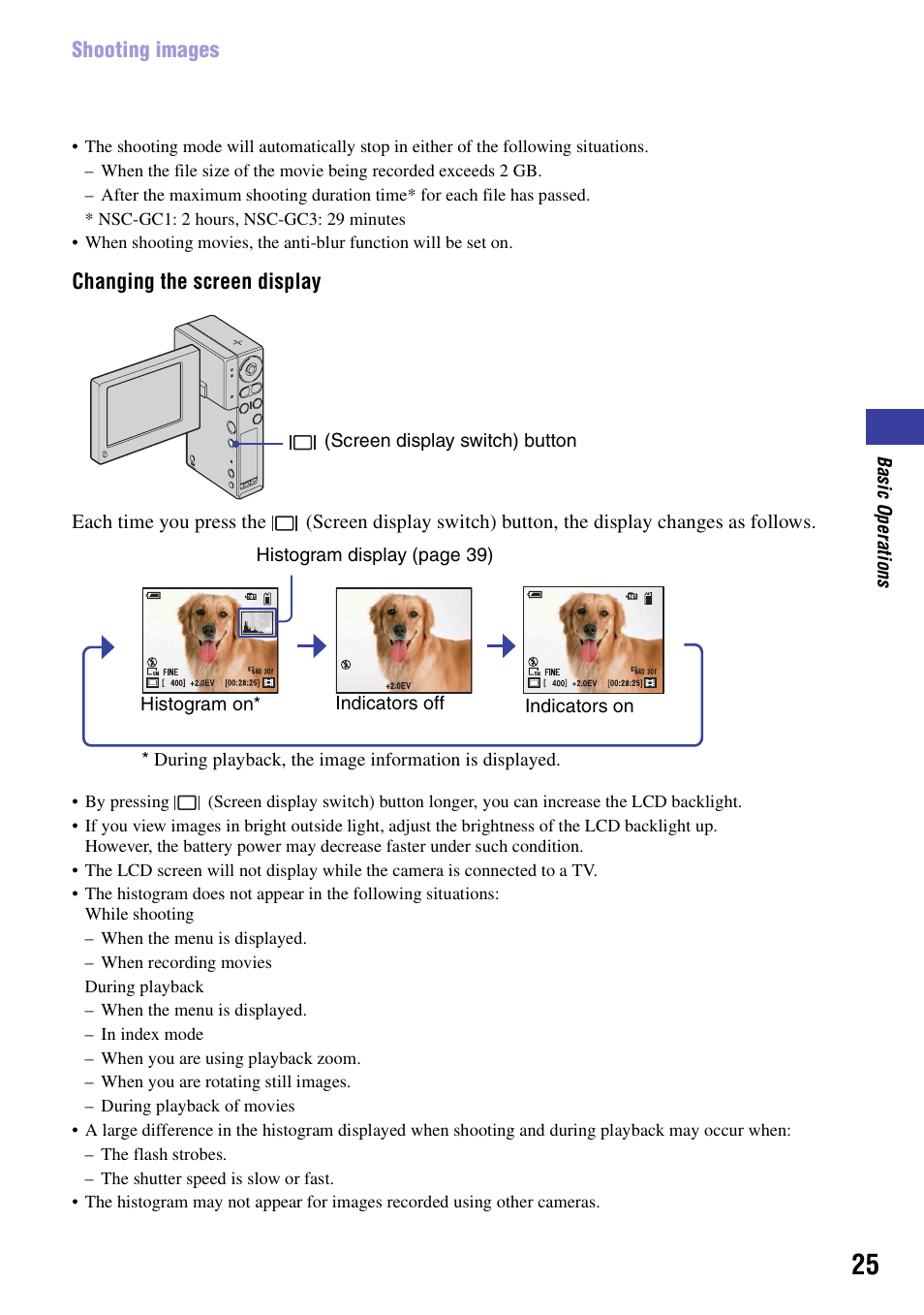 Sony NSC-GC1 User Manual | Page 25 / 83