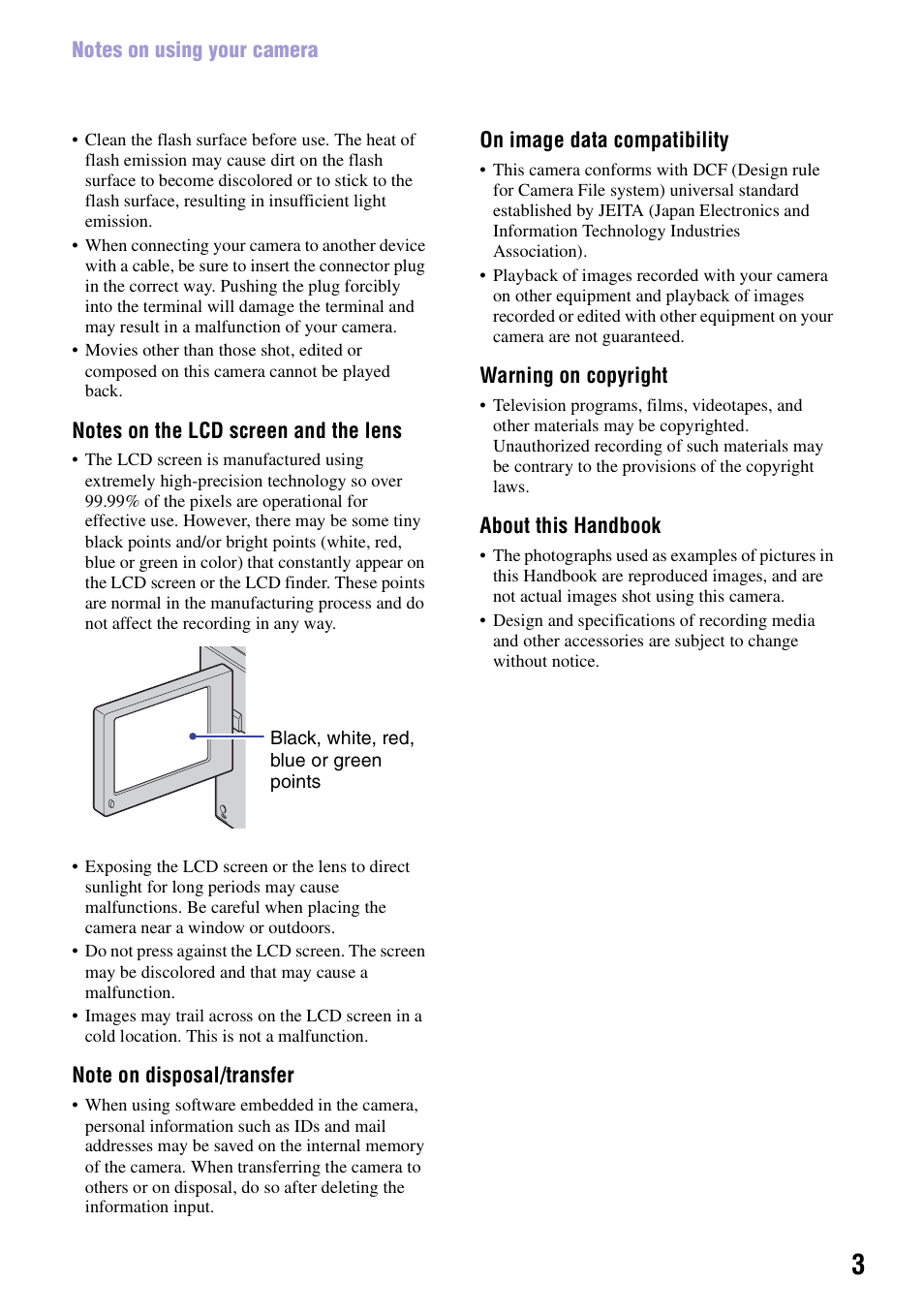 Sony NSC-GC1 User Manual | Page 3 / 83