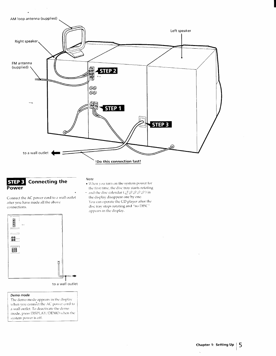 Step3 | Sony LBT-D270 User Manual | Page 5 / 23