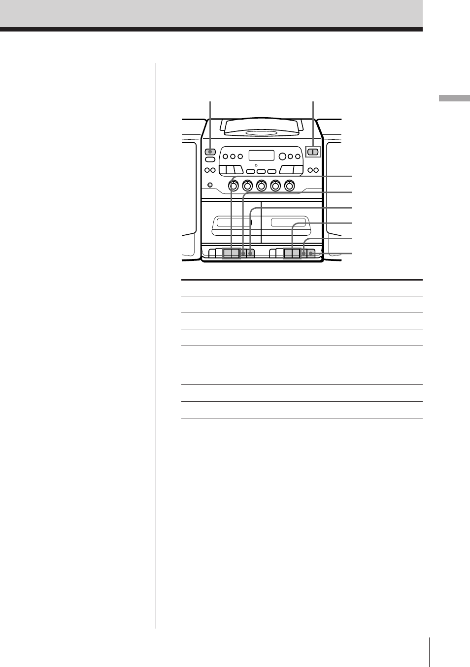Basic operations 9 | Sony CFD-577 User Manual | Page 10 / 36