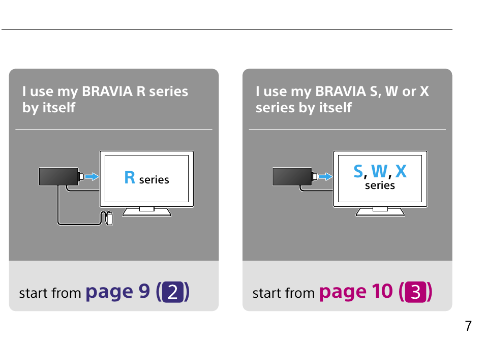 Page 9 ( ), Page 10 ( ) | Sony NSZ-GU1 User Manual | Page 7 / 20