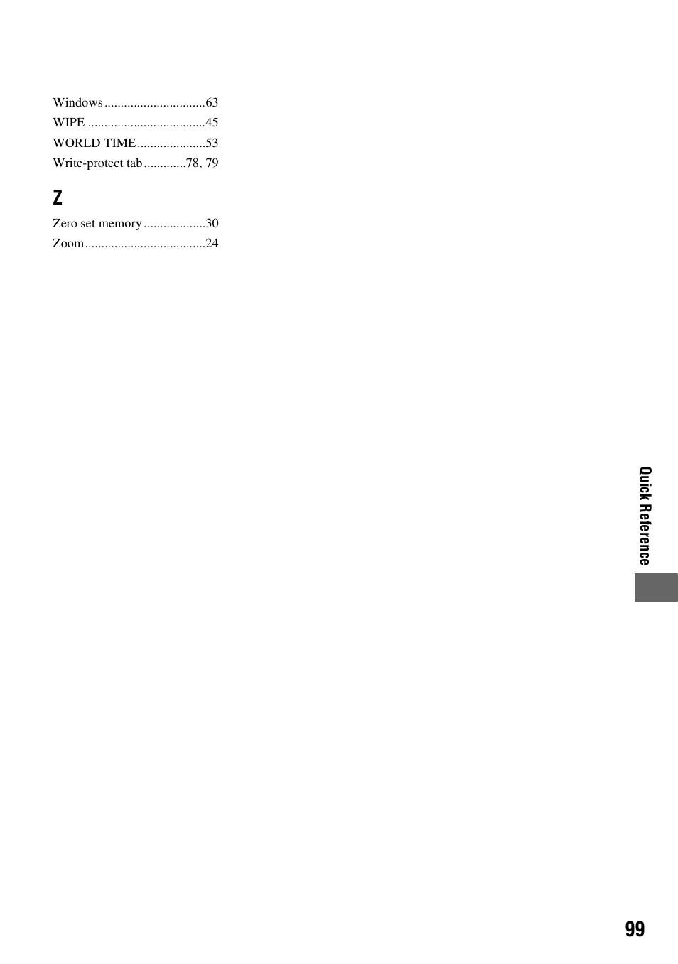 Sony DCR-HC48 User Manual | Page 99 / 116