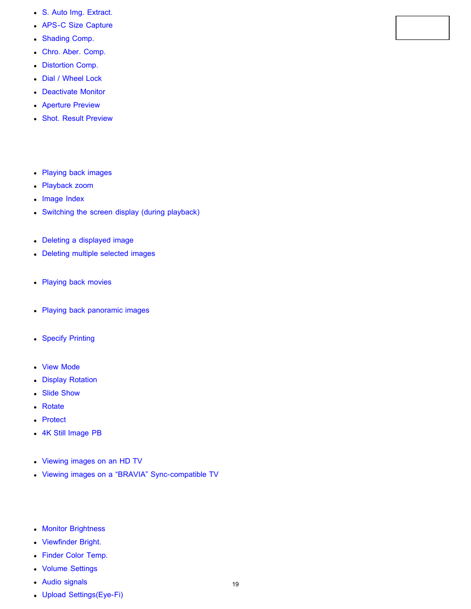 Sony ILCE-7K User Manual | Page 28 / 455