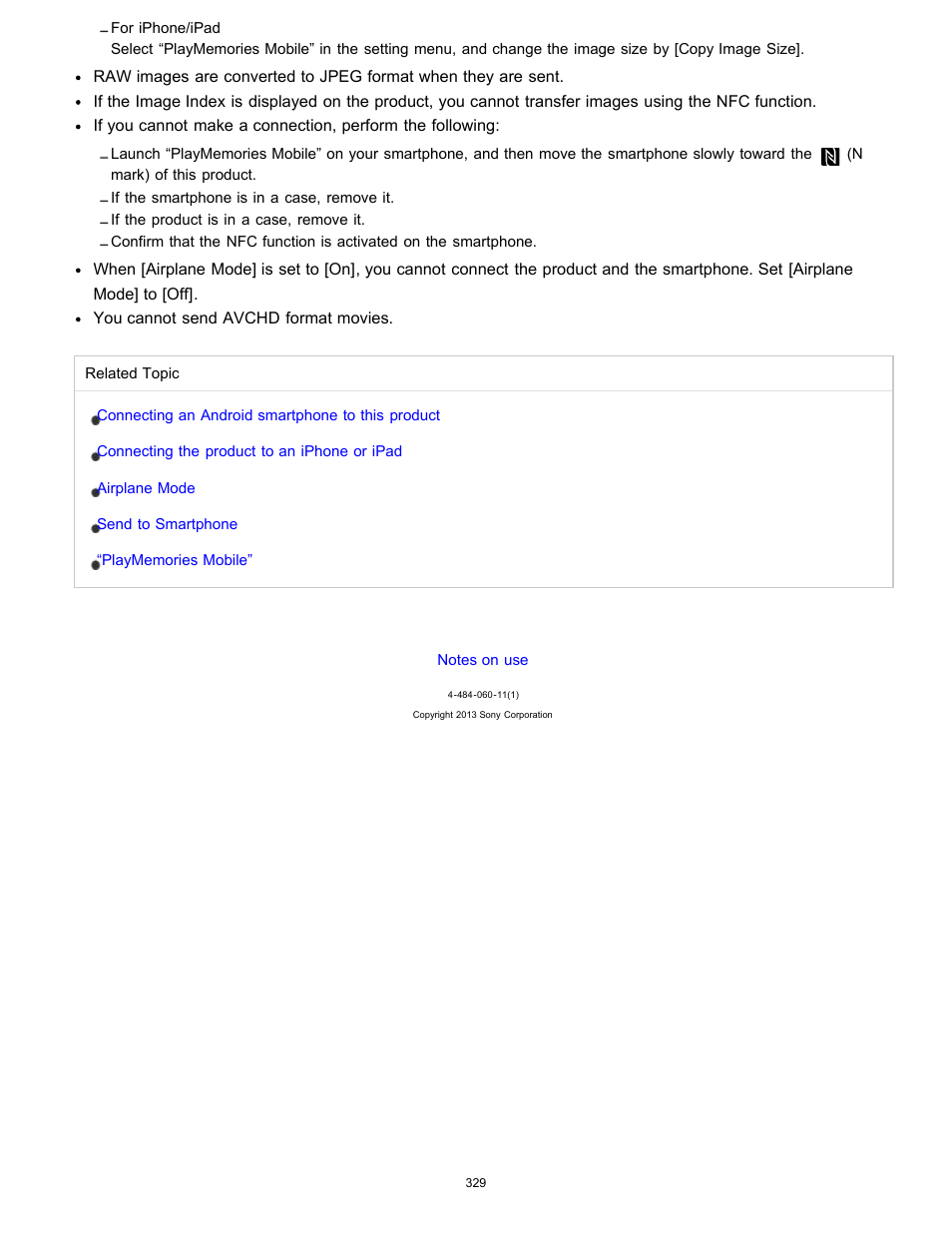 Sony ILCE-7K User Manual | Page 338 / 455