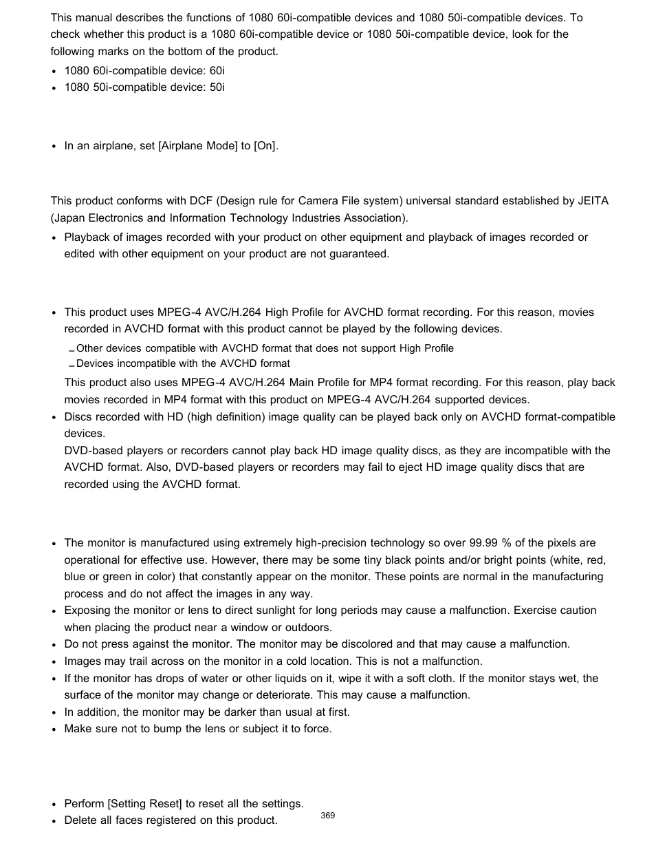 Sony ILCE-7K User Manual | Page 378 / 455