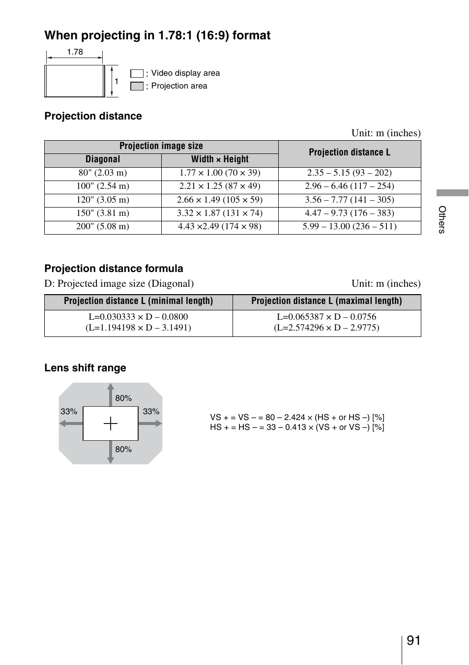 Sony VPL-VW1000ES User Manual | Page 91 / 99