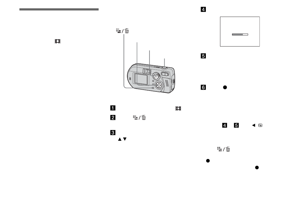 Shooting multiple frames, Clip motion | Sony DSC-P72 User Manual | Page 54 / 120