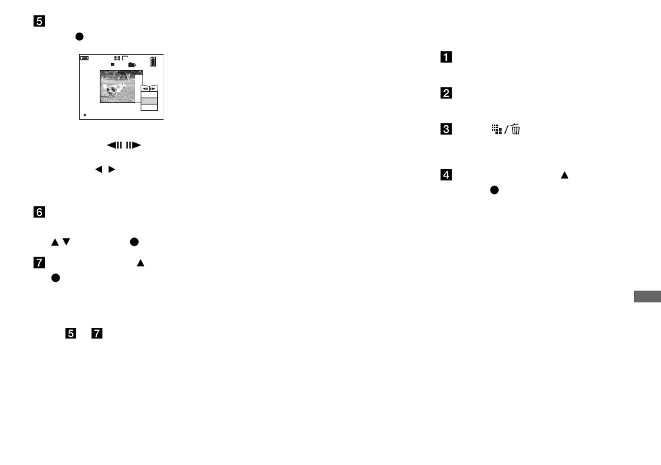 Deleting unnecessary portions of movies | Sony DSC-P72 User Manual | Page 77 / 120