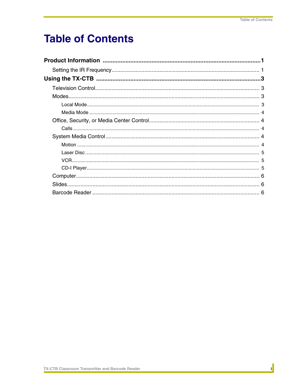 AMX Network Device TX-CTB User Manual | Page 3 / 12