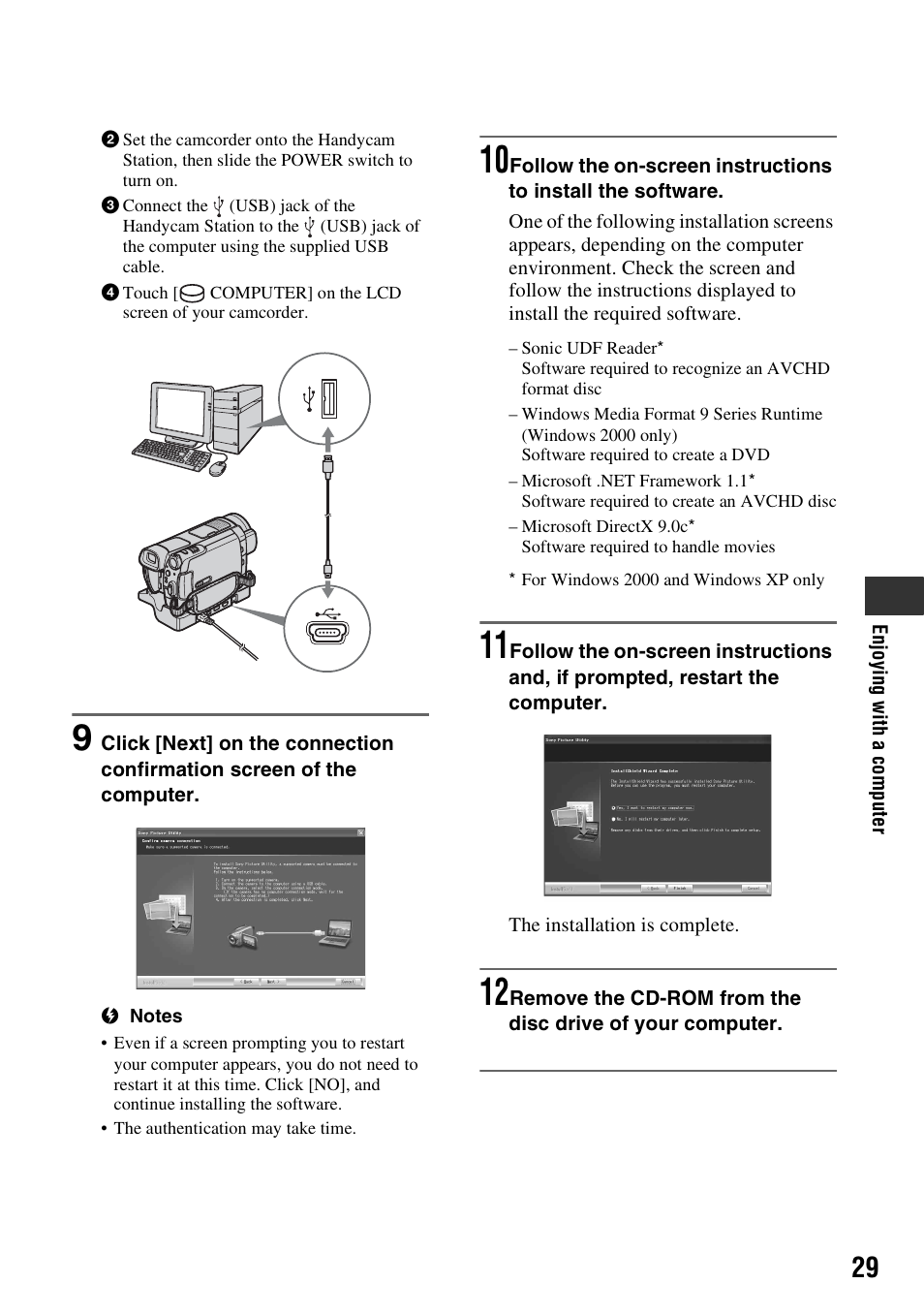 Sony HDR-SR5 User Manual | Page 29 / 40