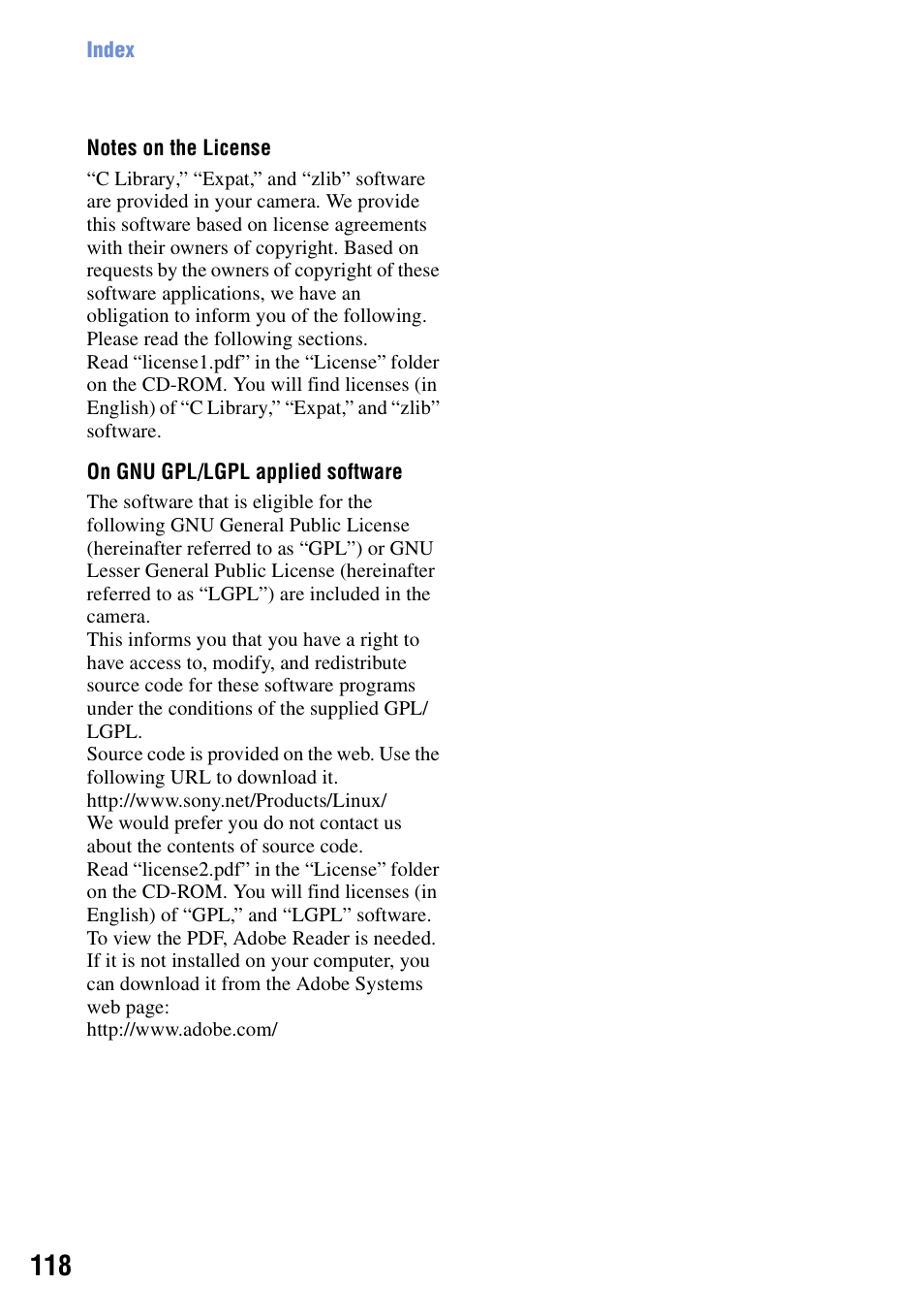 Sony DSC-T20 User Manual | Page 118 / 119
