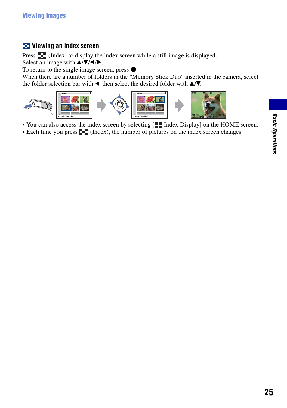 Sony DSC-T20 User Manual | Page 25 / 119