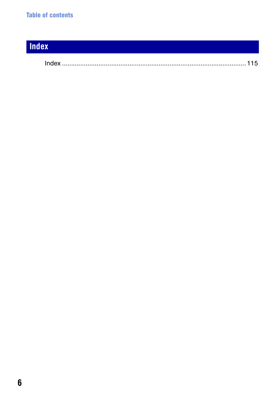 Sony DSC-T20 User Manual | Page 6 / 119