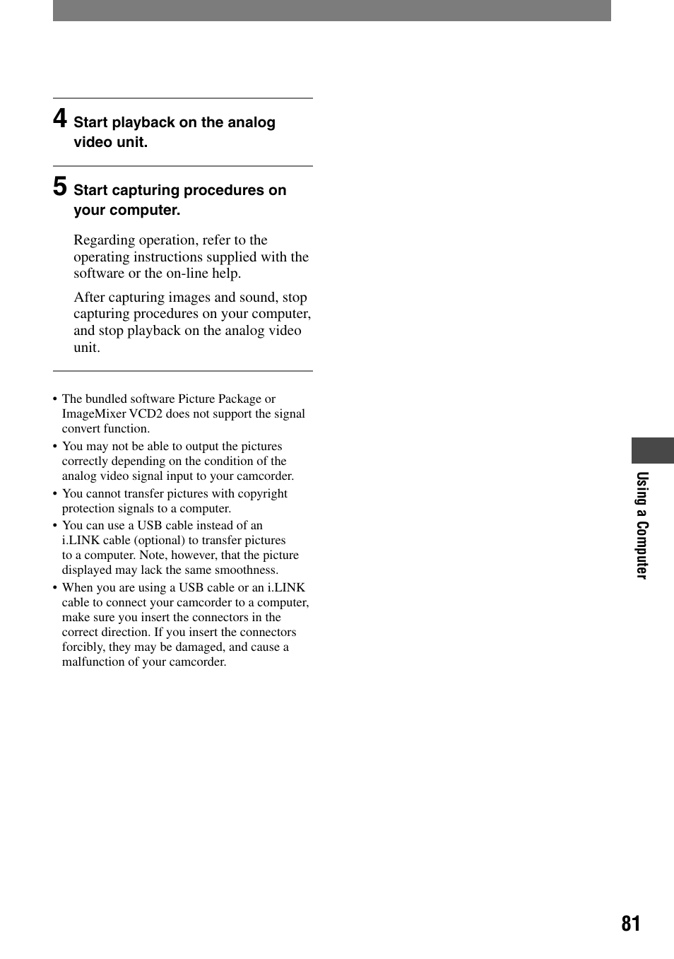 Sony DCR-HC32 User Manual | Page 81 / 123