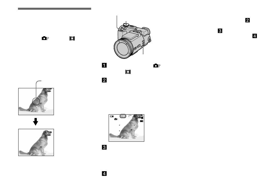 Shooting with the exposure fixed, Ae lock | Sony DSC-F717 User Manual | Page 52 / 124