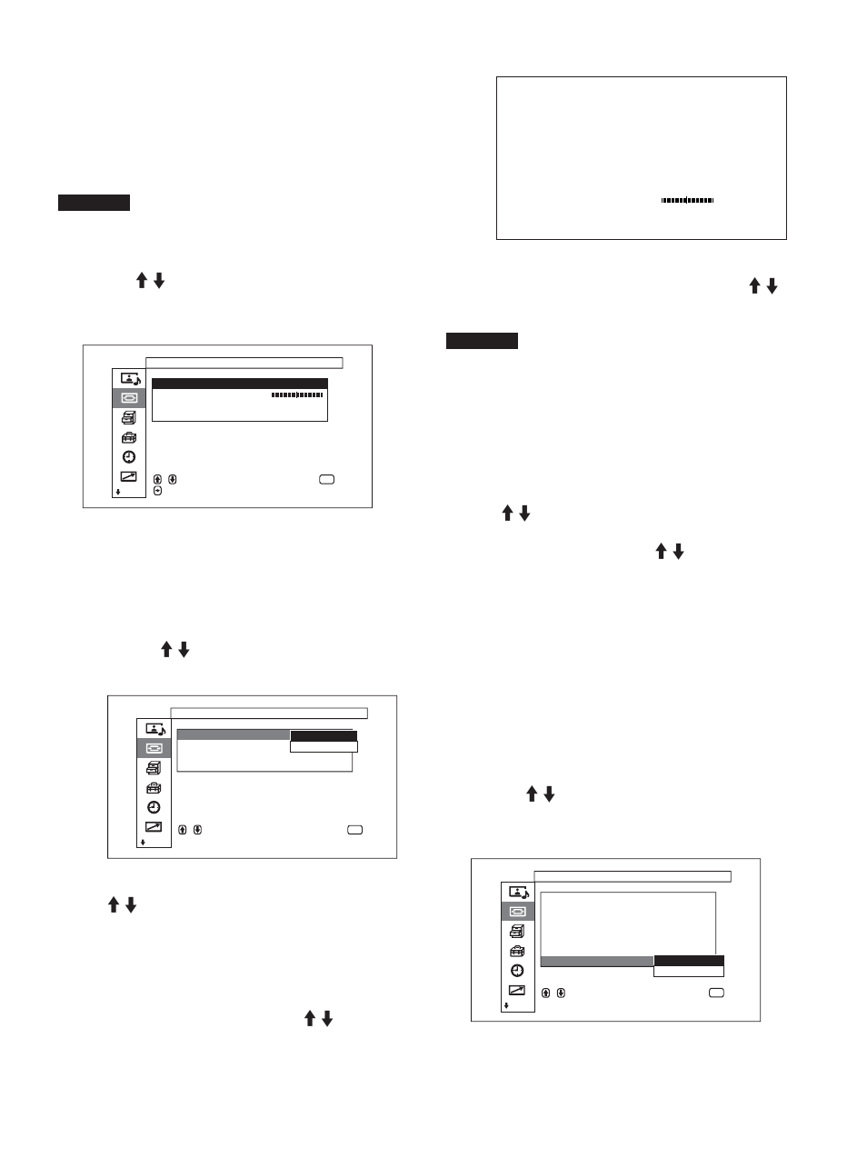 Réglage des pixels | Sony FWD-50PX1 User Manual | Page 135 / 348