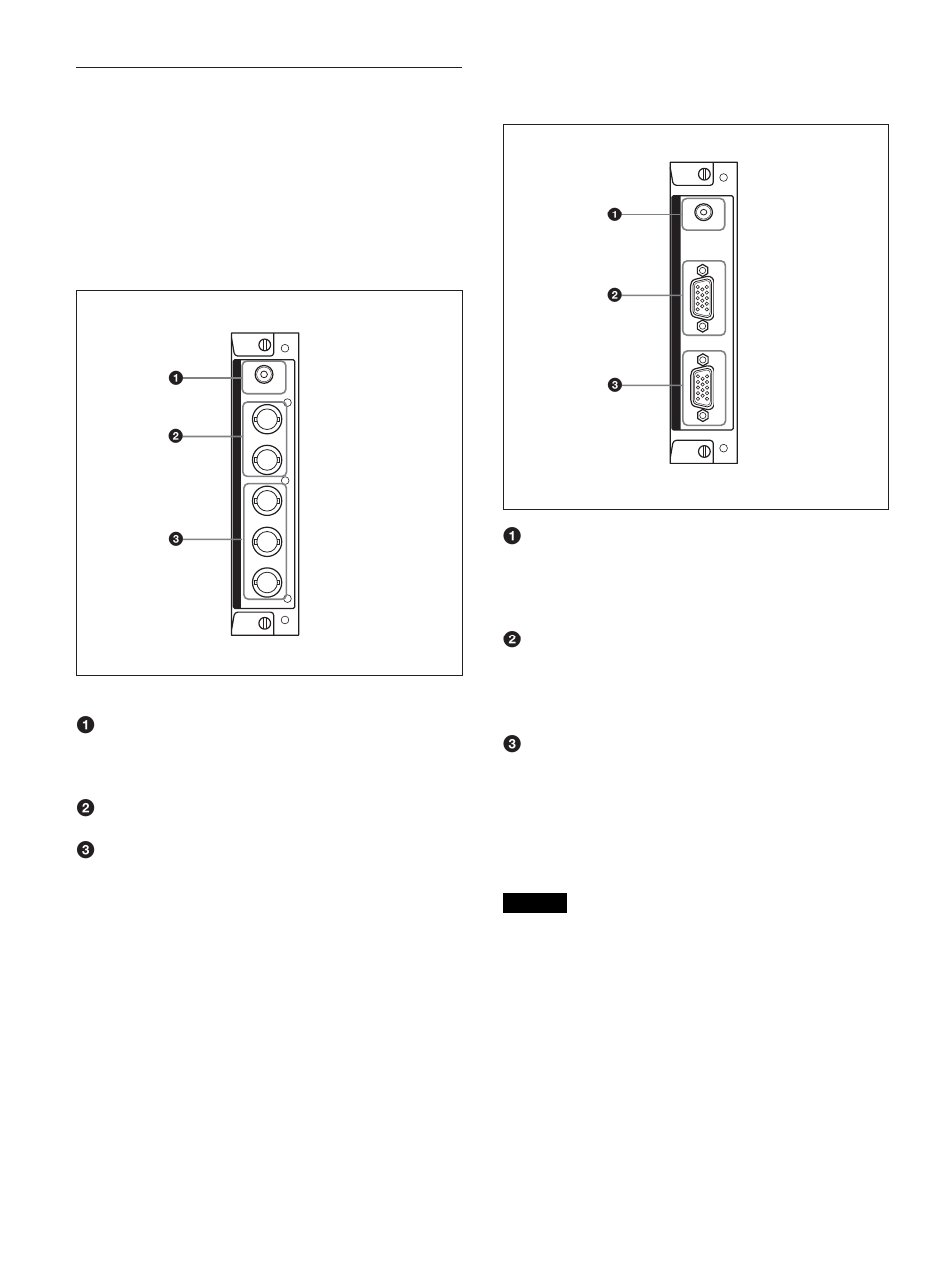 Optionale adapter (nicht mitgeliefert), B, p | Sony FWD-50PX1 User Manual | Page 156 / 348