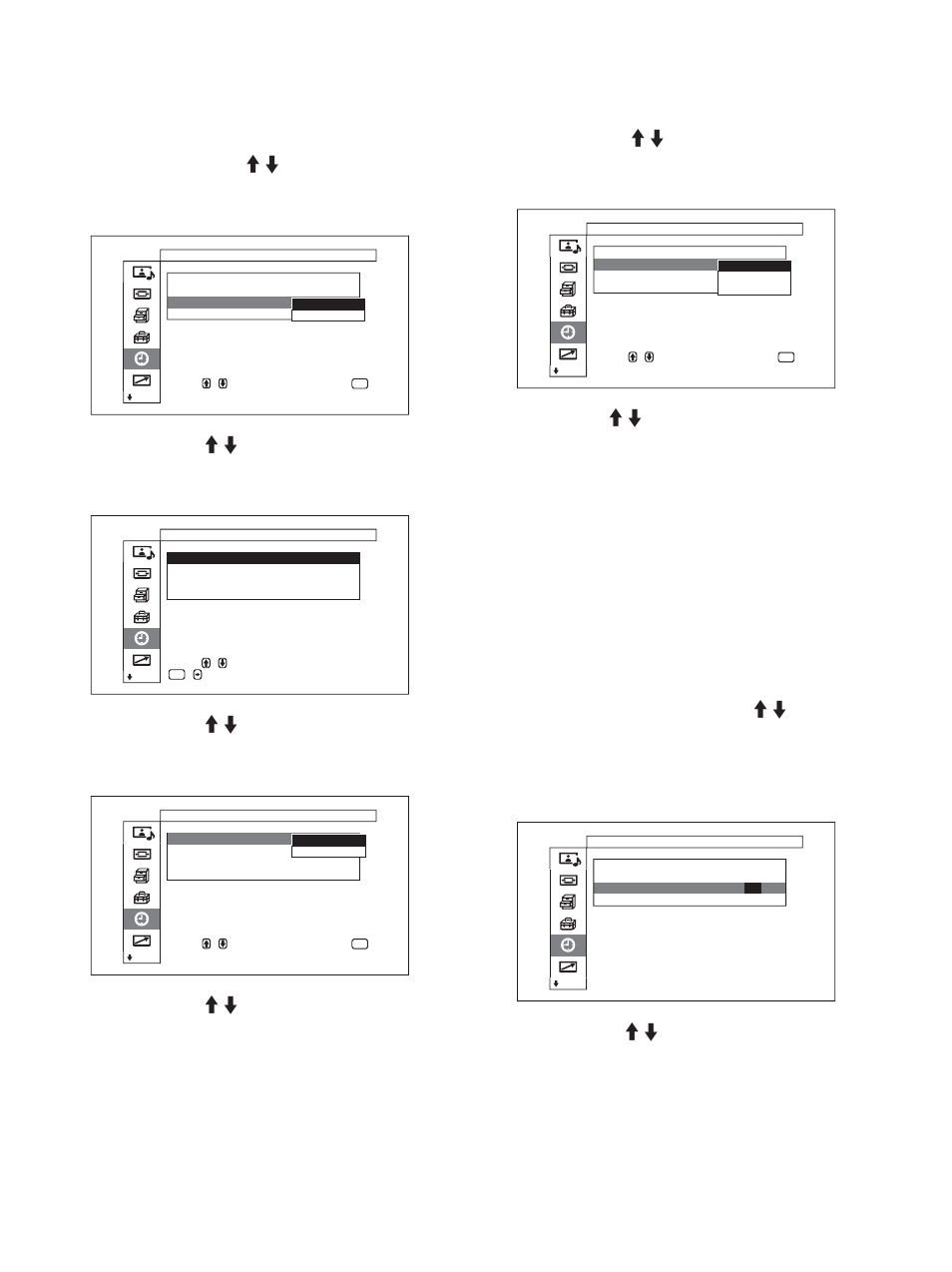 Timer-funktion zum ein-/ ausschalten | Sony FWD-50PX1 User Manual | Page 191 / 348