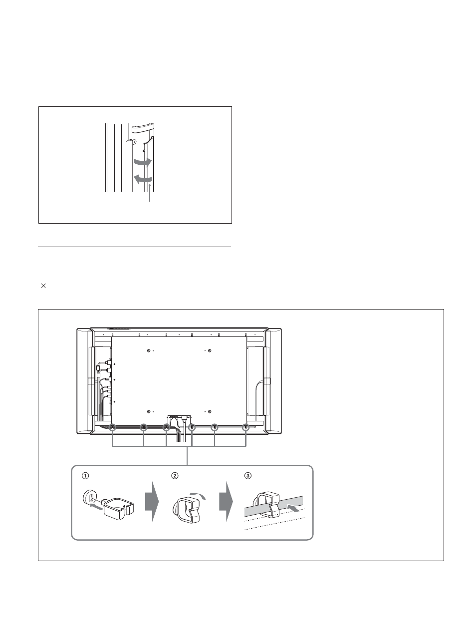 Cable management | Sony FWD-50PX1 User Manual | Page 68 / 348