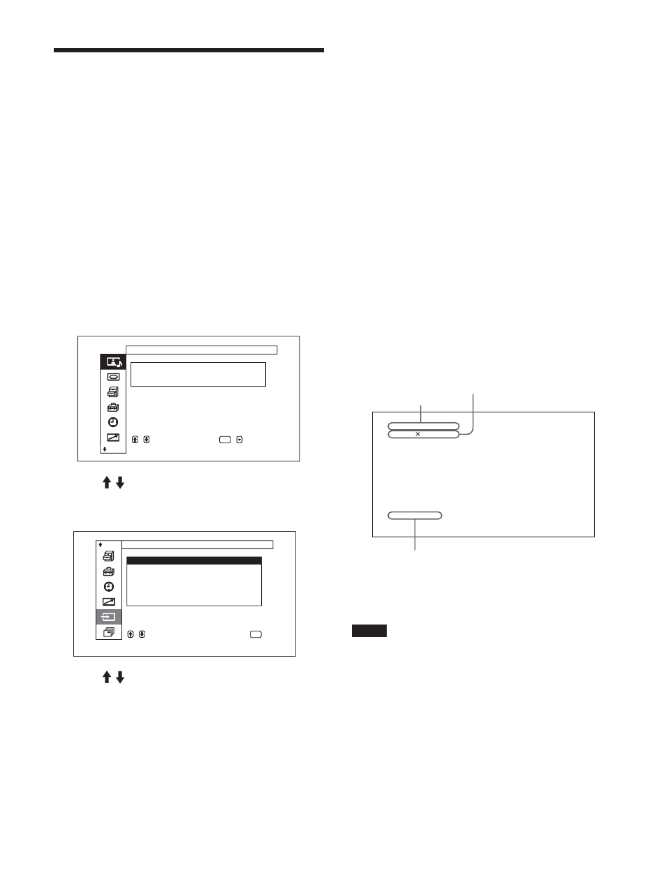 Watching the picture, Switching the input signal | Sony FWD-50PX1 User Manual | Page 76 / 348