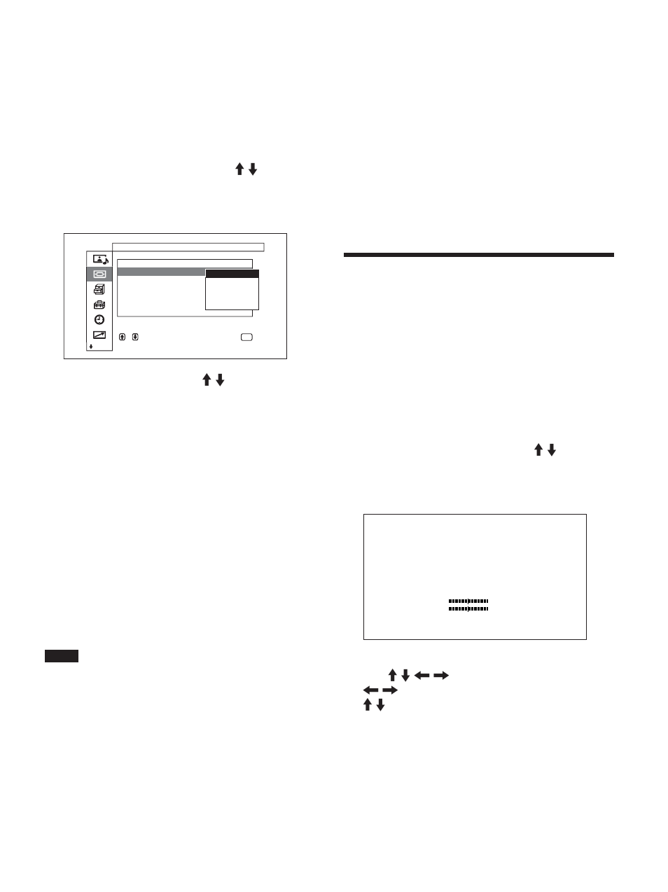 Setting the wide mode, Resizing and positioning the picture, Resizing the picture | Sony FWD-50PX1 User Manual | Page 85 / 348