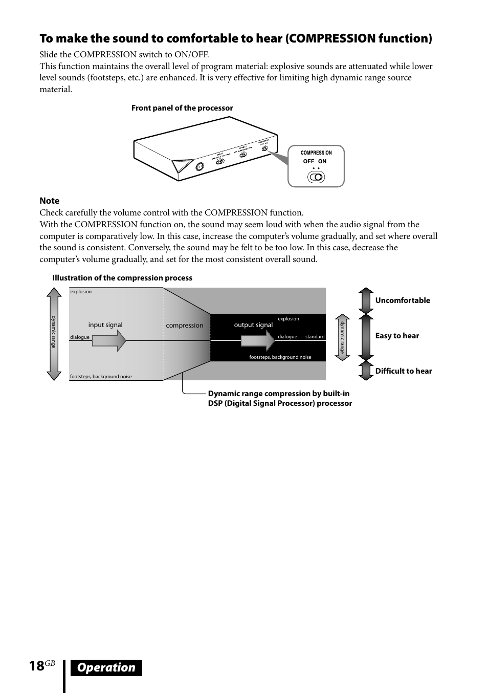 Sony DR-GA500 User Manual | Page 18 / 92