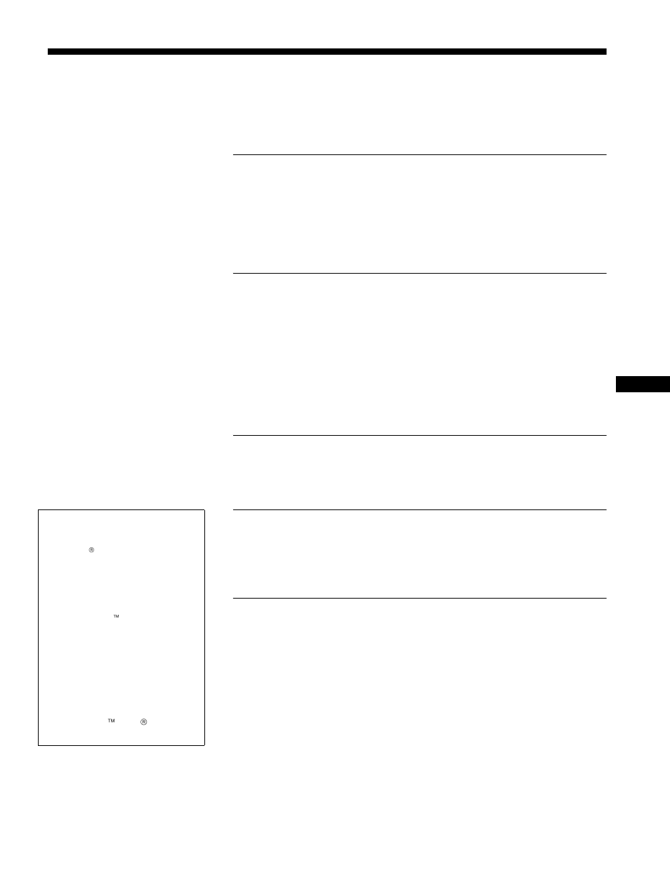 Sony SDM-S81R User Manual | Page 3 / 104