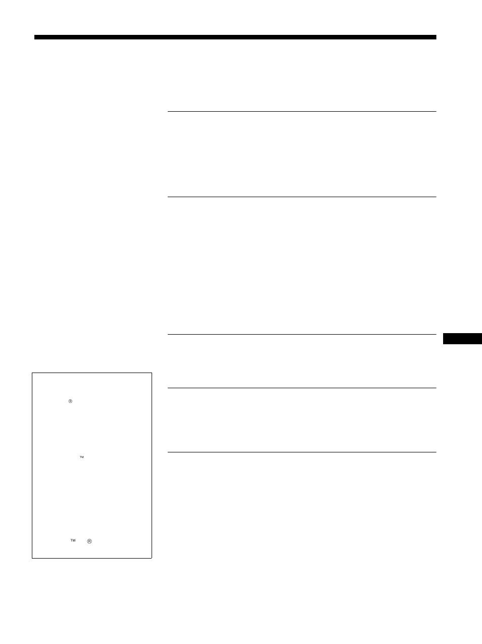 Índice, Configuración, Personalización del monitor | Características técnicas, Solución de problemas, Especificaciones | Sony SDM-S81R User Manual | Page 63 / 104