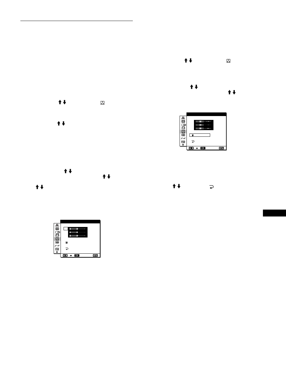 Regolazione della temperatura di colore (colore) | Sony SDM-S81R User Manual | Page 93 / 104