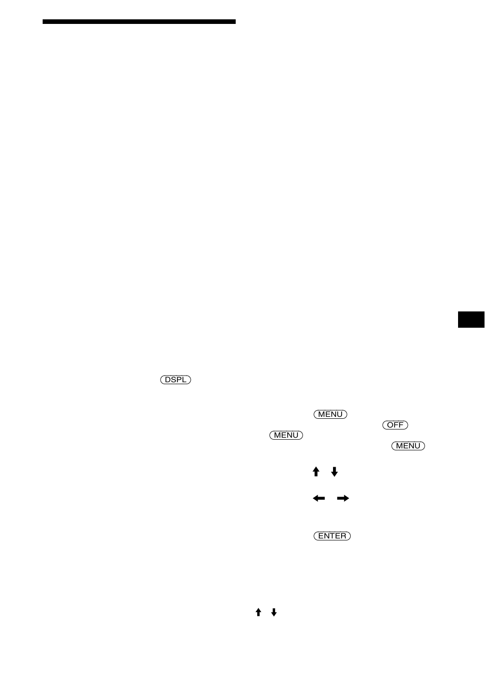 Cambio de los ajustes de sonido y de la pantalla, Menú | Sony CDX-M800 User Manual | Page 73 / 84