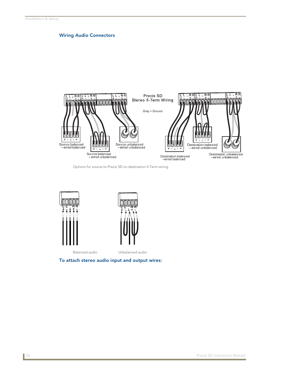 AMX Distribution Matrix Precis SD User Manual | Page 31 / 64