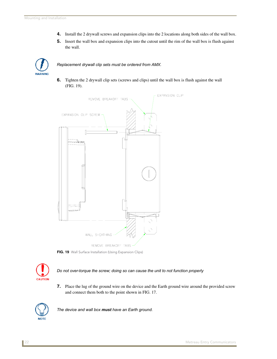 AMX Metreau Entry Communicator with Display MET-ECOM-D User Manual | Page 28 / 84