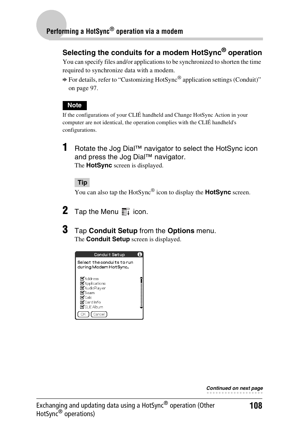 Sony PEG-NX60 User Manual | Page 108 / 176