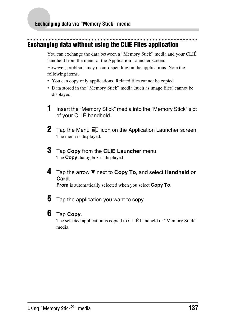 Sony PEG-NX60 User Manual | Page 137 / 176