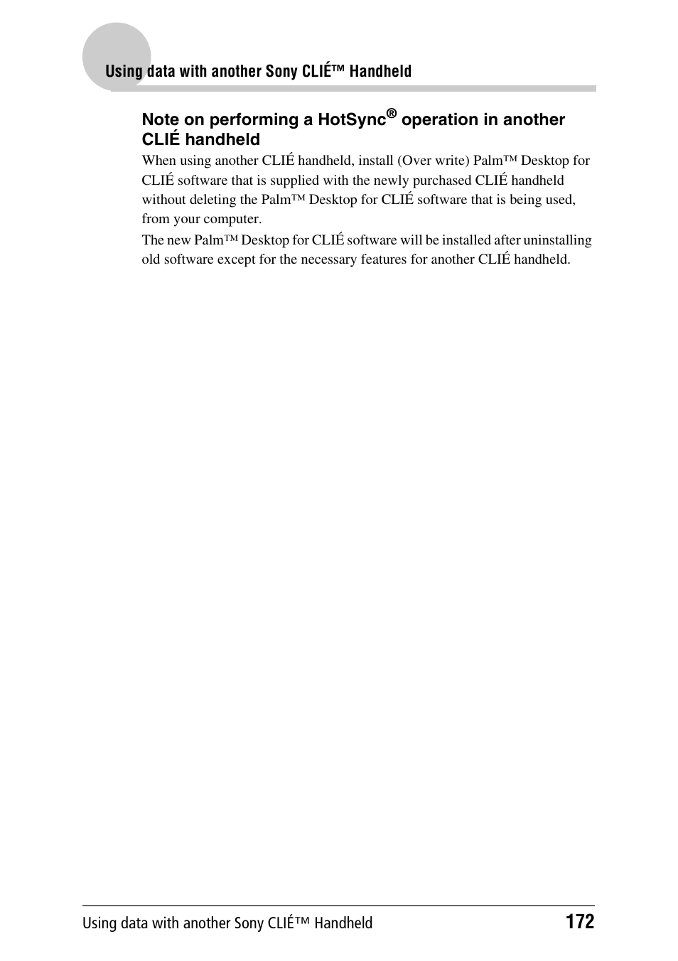 Sony PEG-NX60 User Manual | Page 172 / 176
