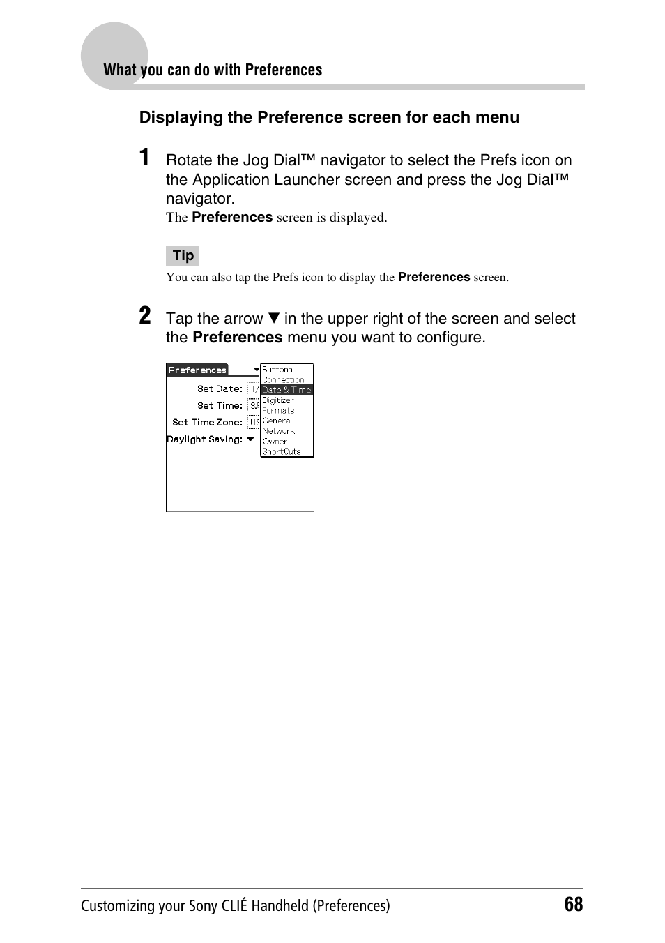 Sony PEG-NX60 User Manual | Page 68 / 176