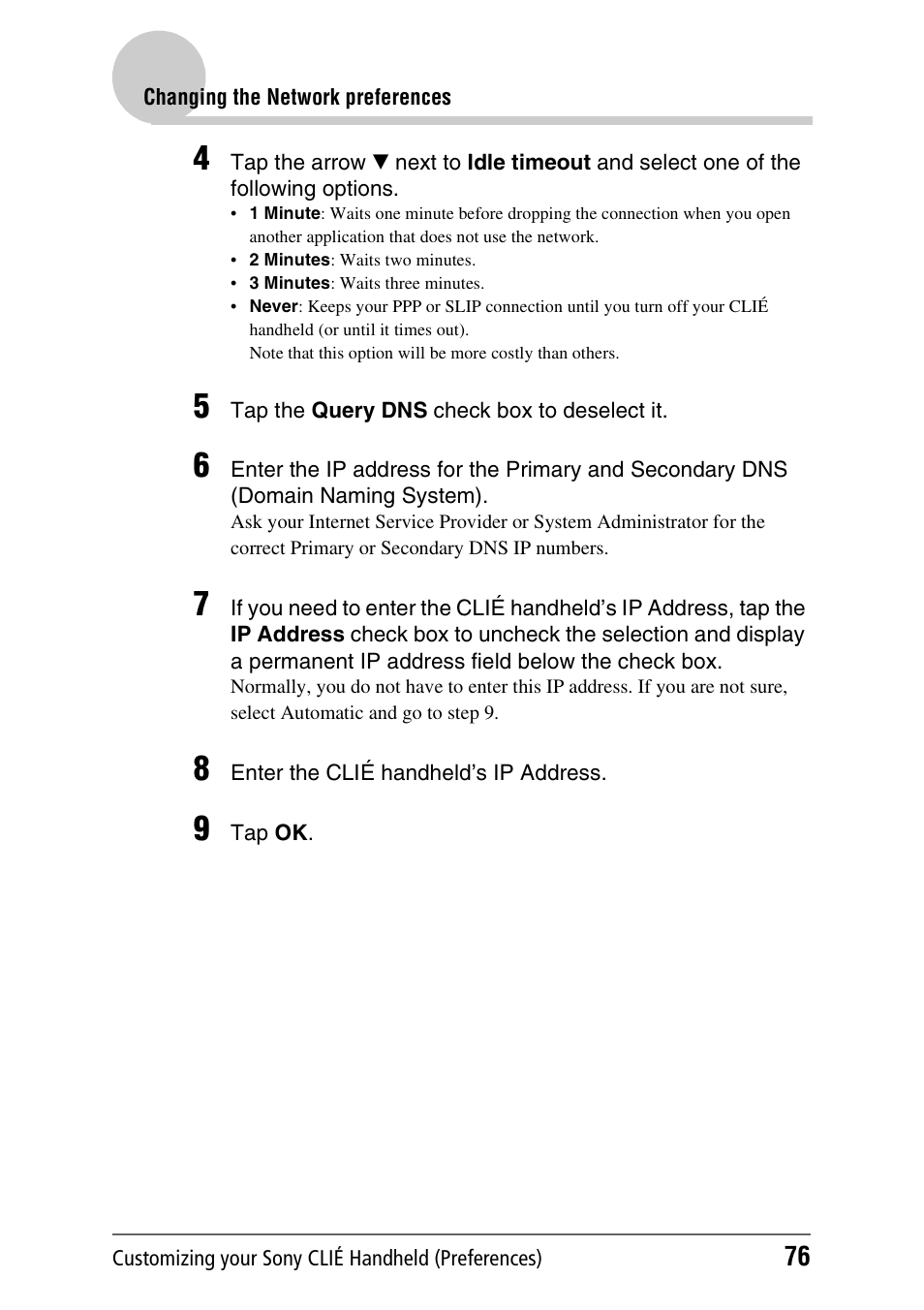 Sony PEG-NX60 User Manual | Page 76 / 176