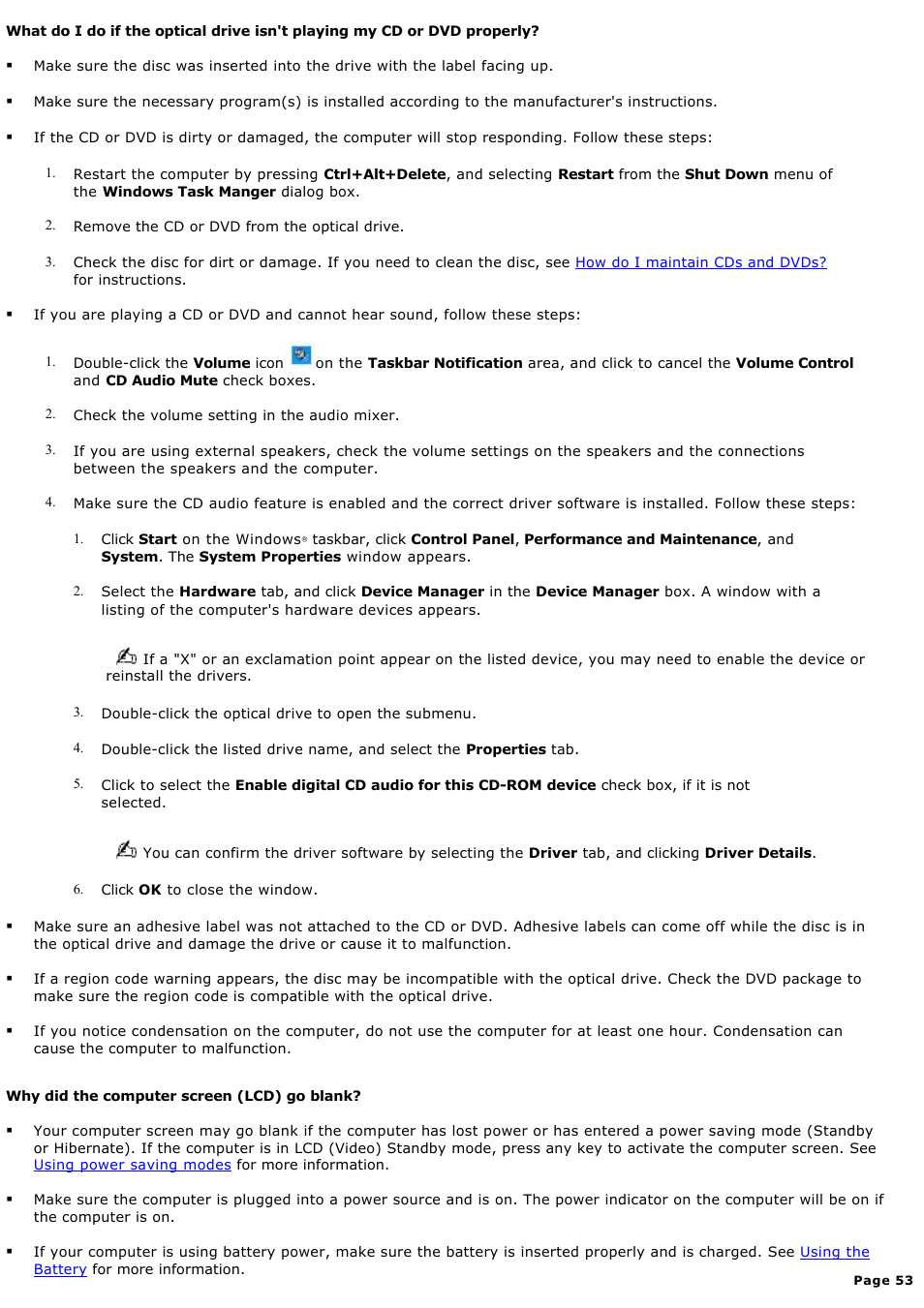 Sony PCG-V505BXP User Manual | Page 53 / 141