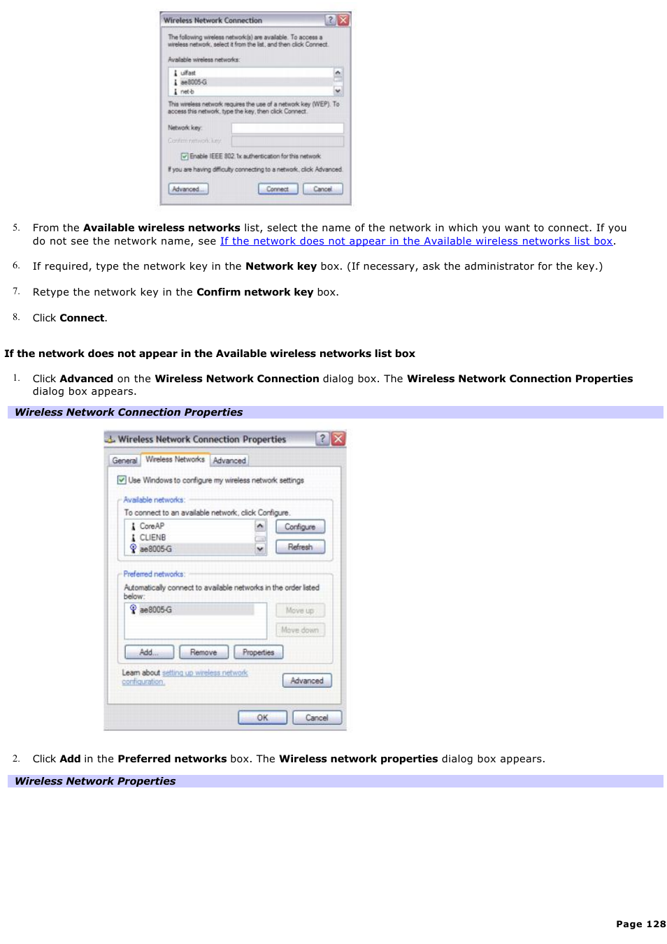 Sony PCG-GRT270G User Manual | Page 128 / 276