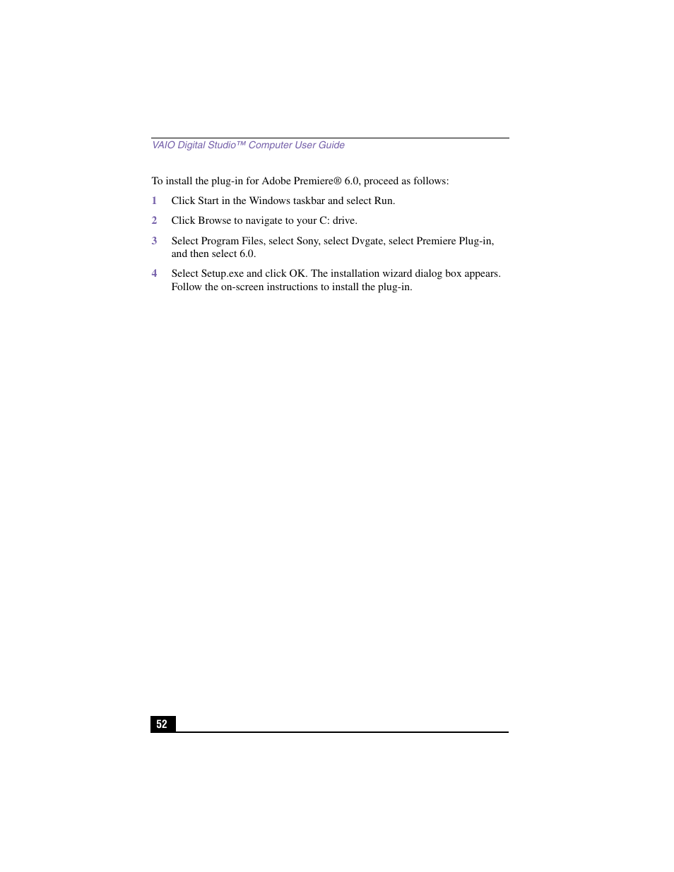 Sony PCV-RX480DS User Manual | Page 52 / 101