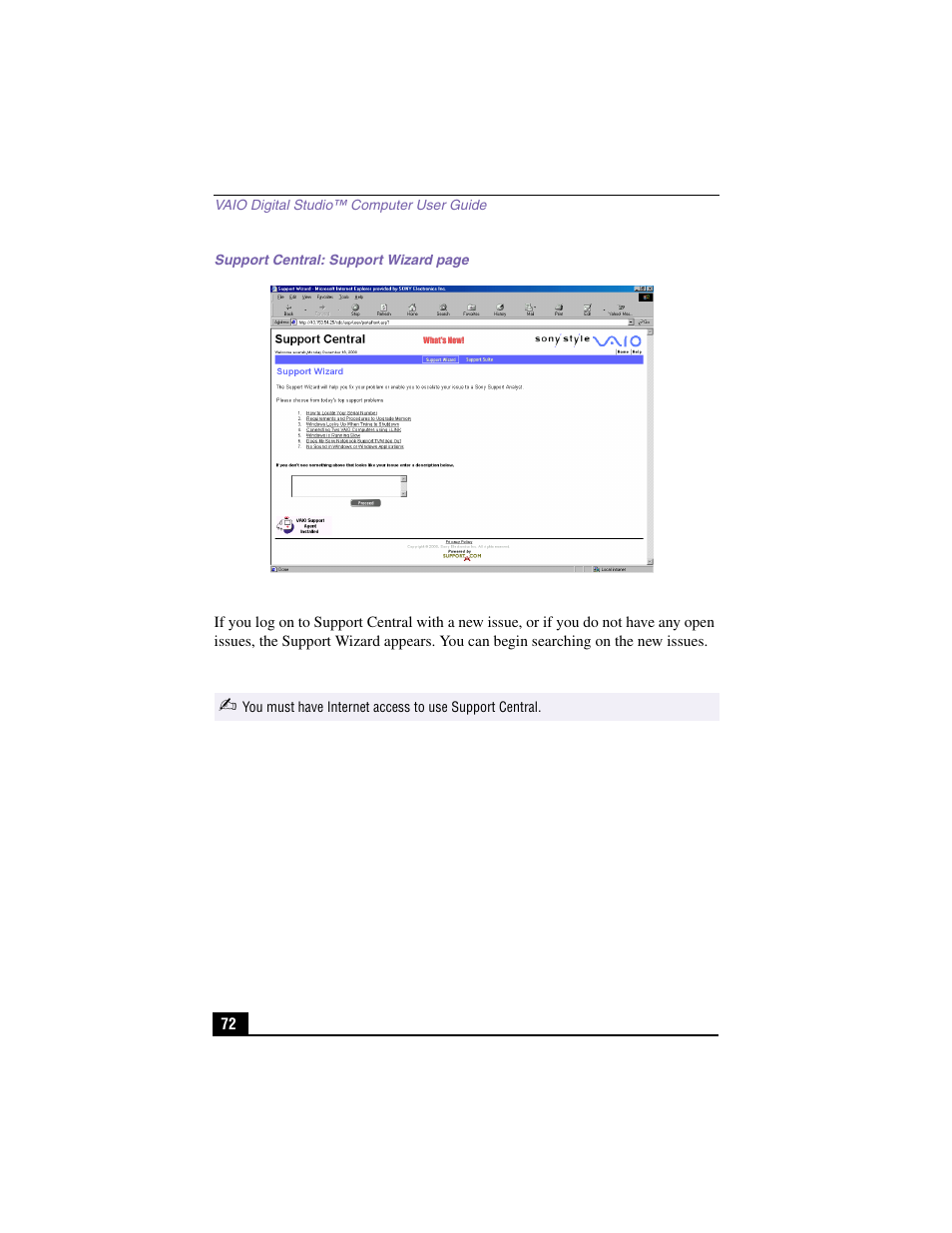 Sony PCV-RX480DS User Manual | Page 72 / 101
