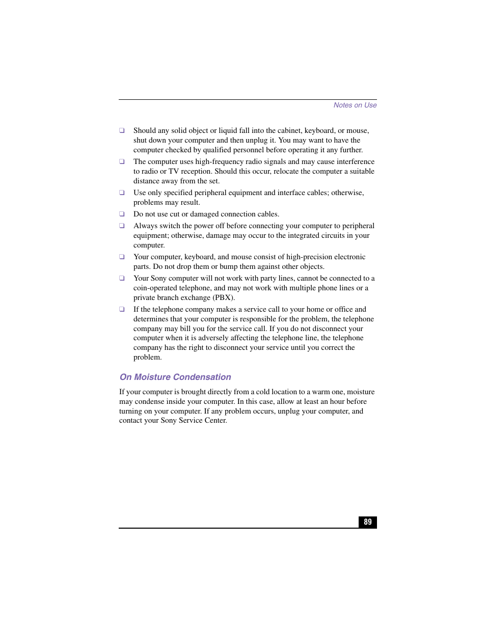 Sony PCV-RX480DS User Manual | Page 89 / 101