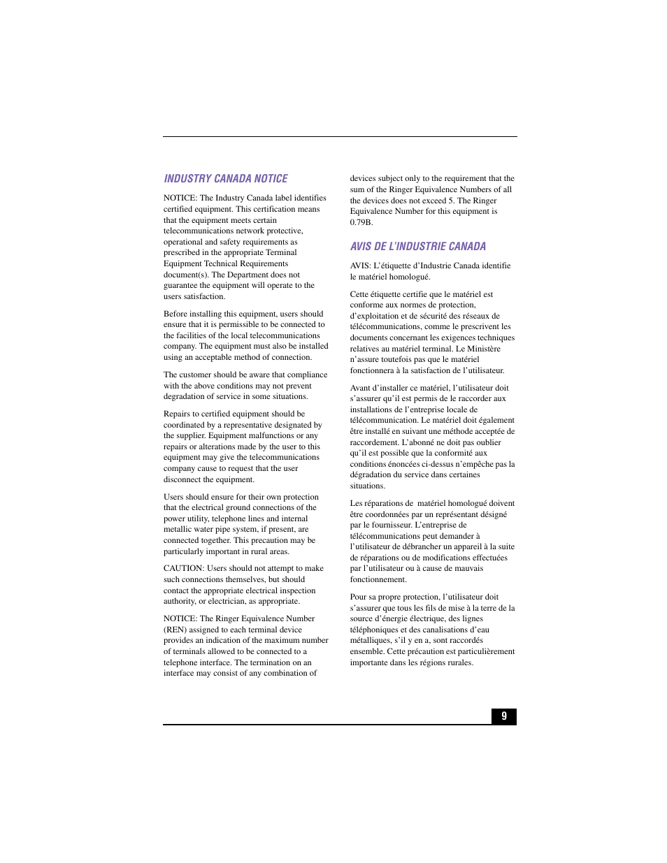 Sony PCV-RX480DS User Manual | Page 9 / 101