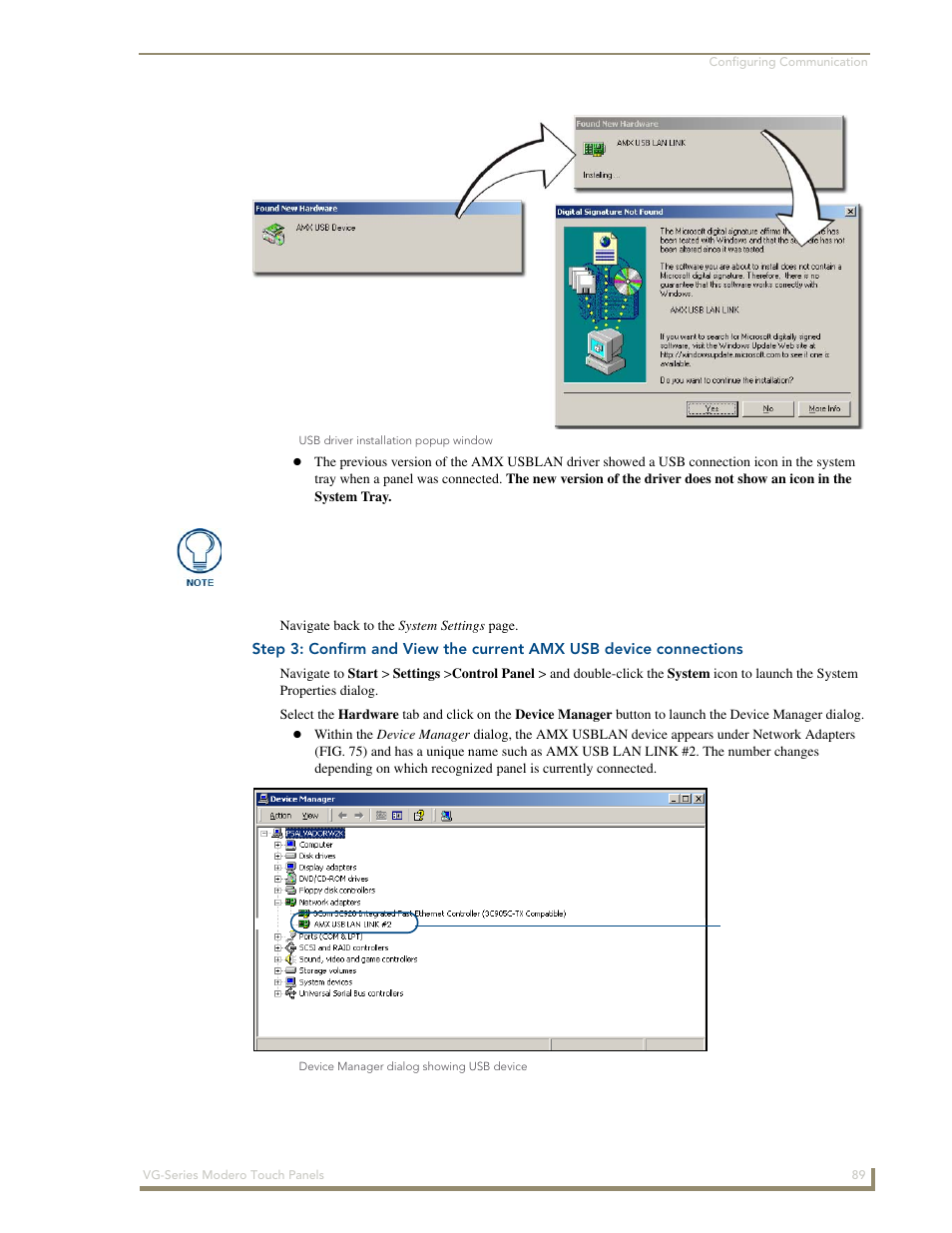 AMX Modero NXD/NXT-1200VG User Manual | Page 103 / 256