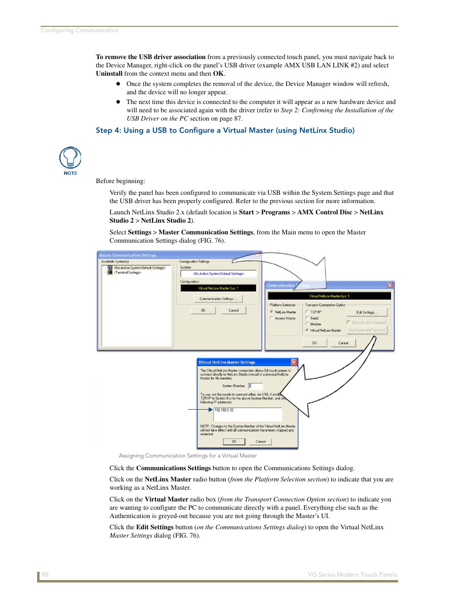 AMX Modero NXD/NXT-1200VG User Manual | Page 104 / 256