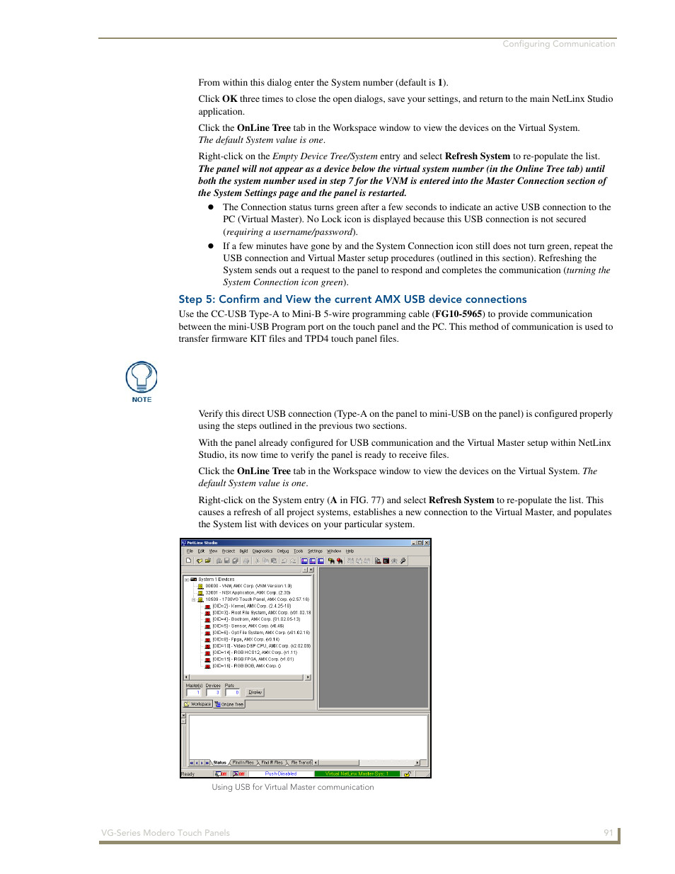 AMX Modero NXD/NXT-1200VG User Manual | Page 105 / 256