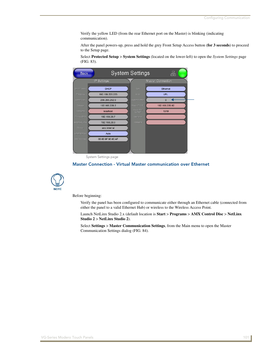 AMX Modero NXD/NXT-1200VG User Manual | Page 115 / 256