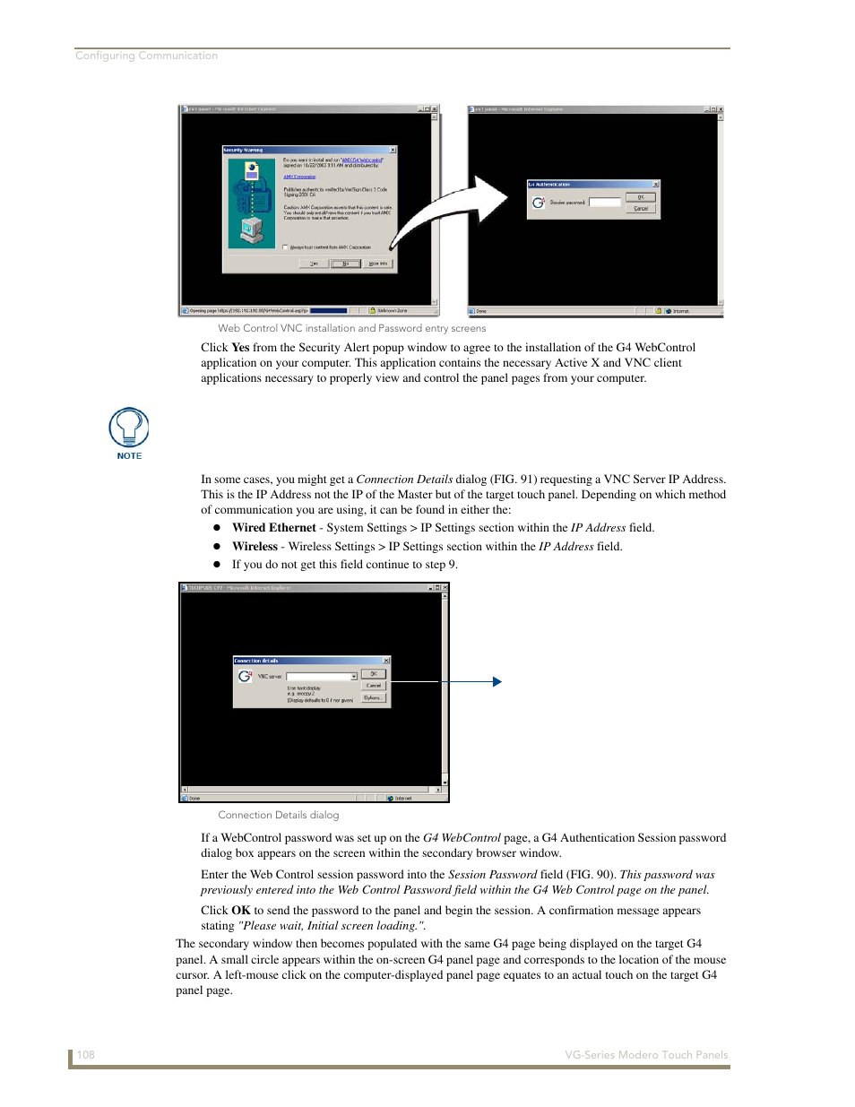 AMX Modero NXD/NXT-1200VG User Manual | Page 122 / 256